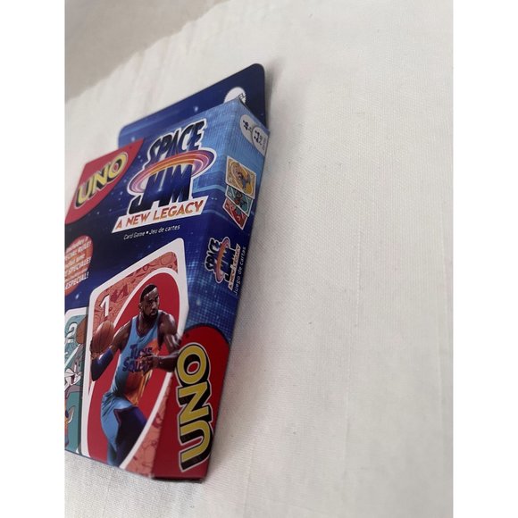 Mattel Toys Space Jam A New Legacy Uno Game Featuring Lebron James